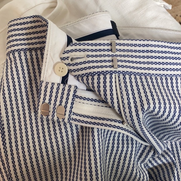 THEORY capris striped pants - Picture 4 of 4